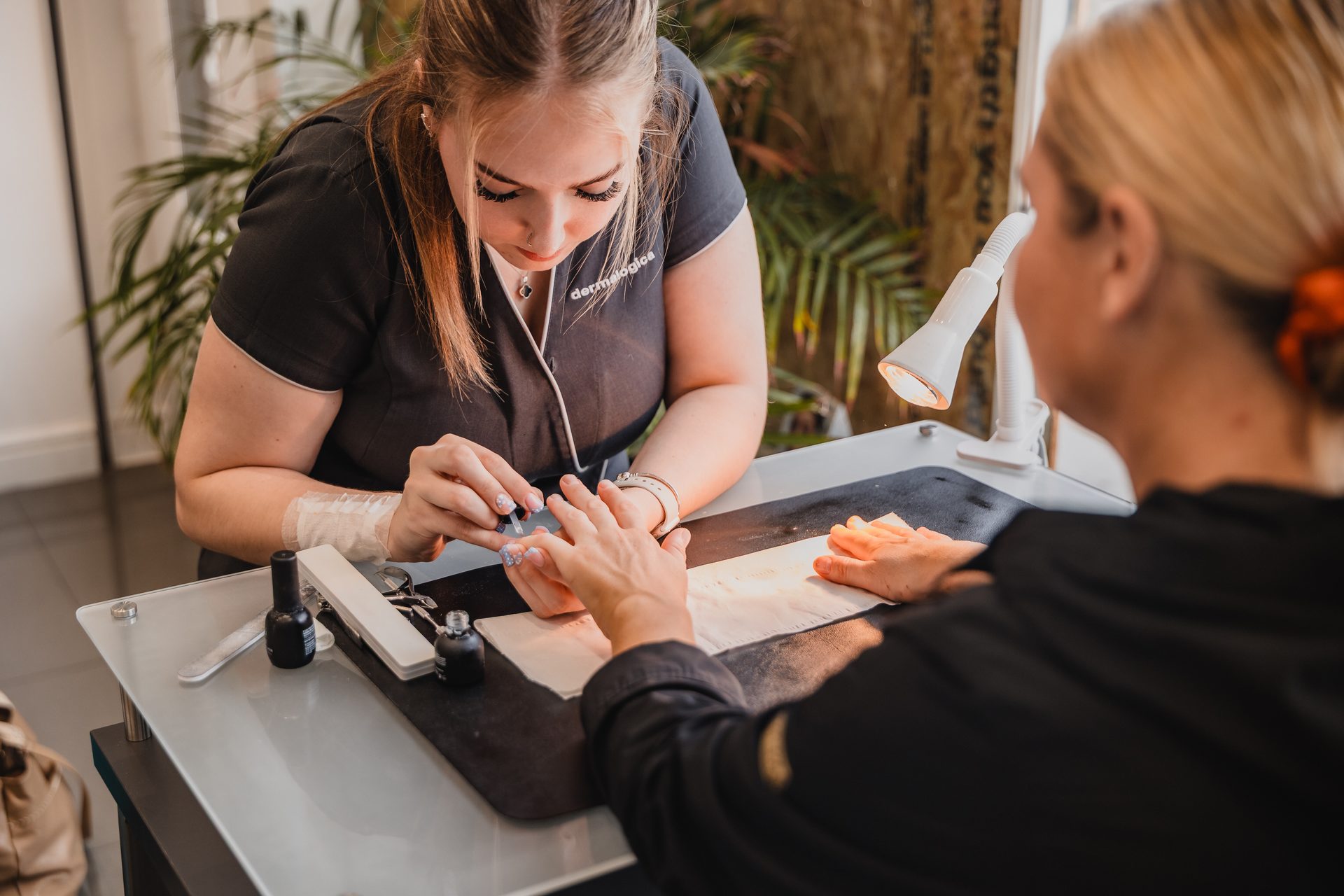 Professional foot treatment at The Beauty Factory