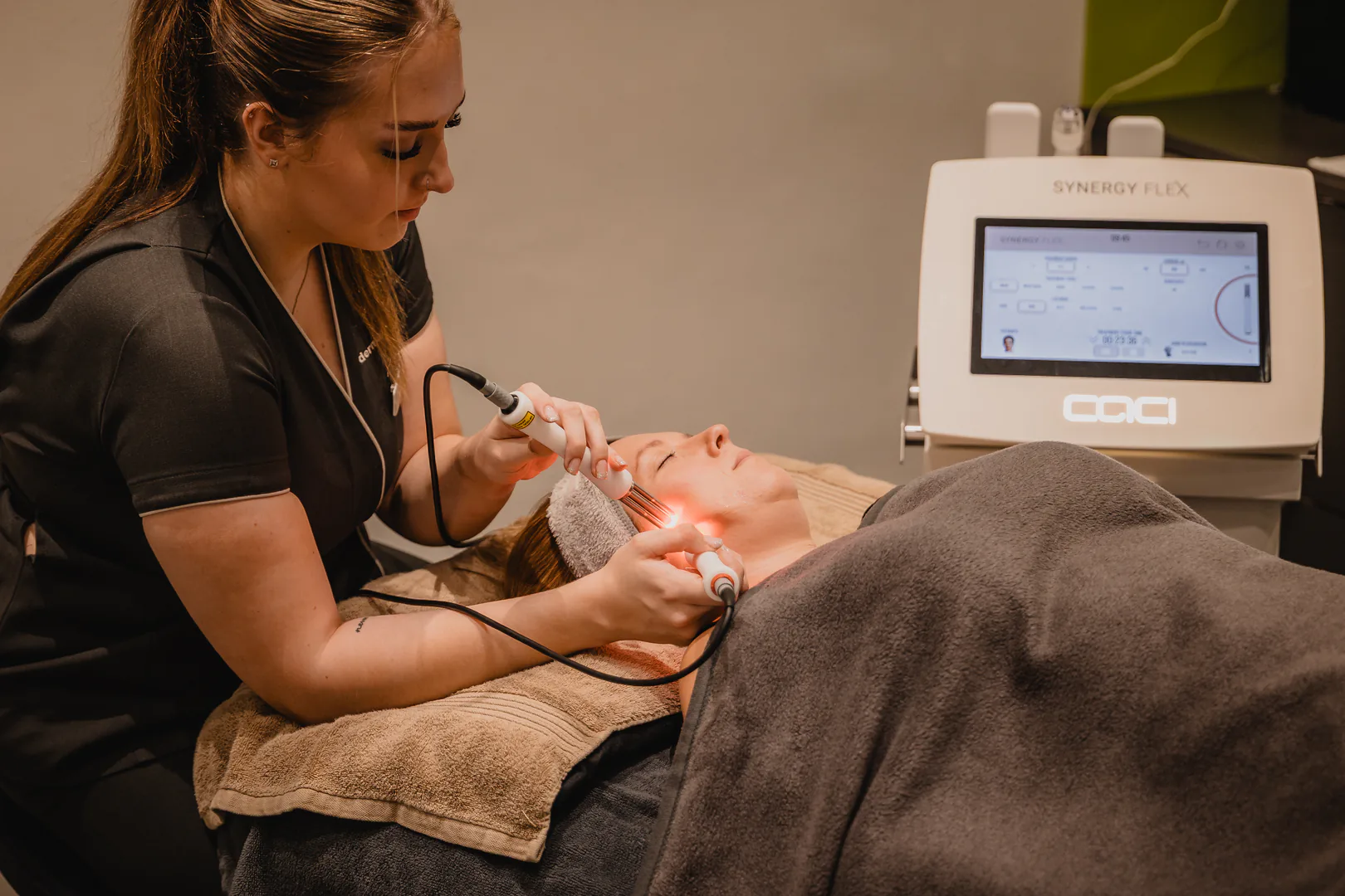 Advanced facial treatment at The Beauty Factory