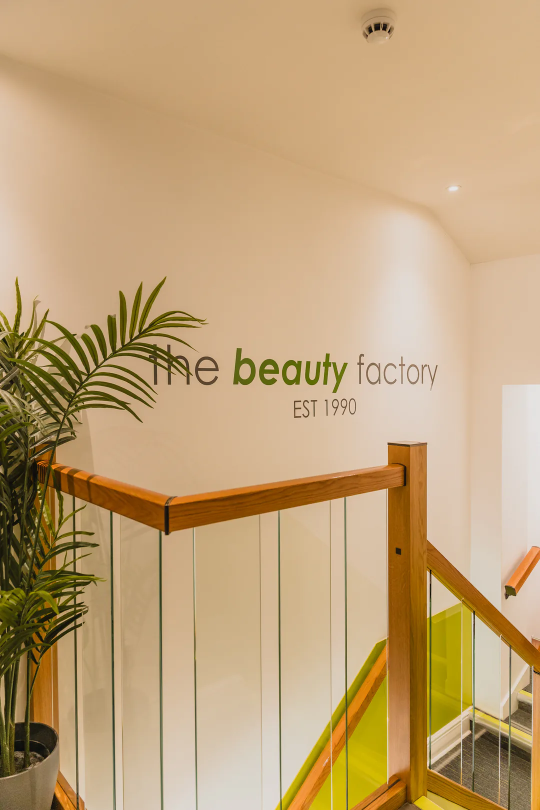 The Beauty Factory salon branding